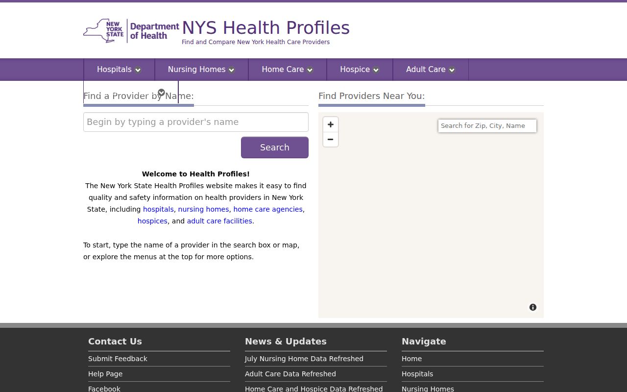 Haverstraw ZIP code directory New York Health Profiles search